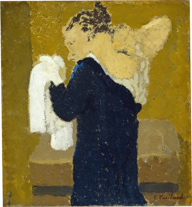 Mujer en su tocador, Édouard Vuillard