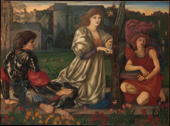 La canción de amor, Edward Burne-Jones