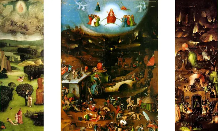 El juicio final, El Bosco
