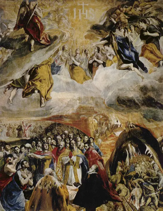 Felipe II en la gloria o El sueño de Felipe II, El Greco