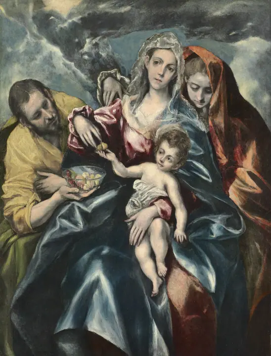 La Sagrada Familia con la Magdalena, El Greco