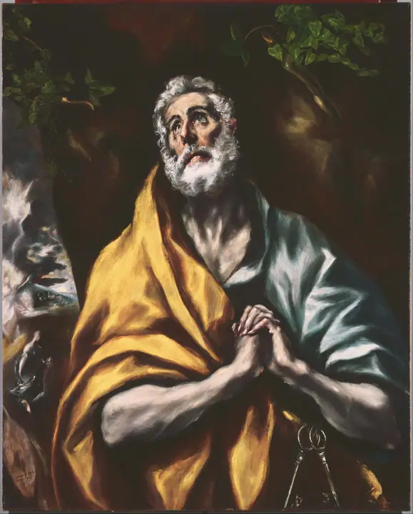 Las lágrimas de San Pedro, El Greco