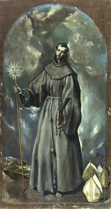 San Bernardino de Siena, El Greco