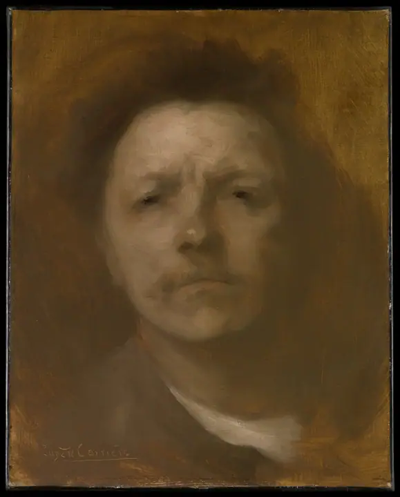 Autorretrato, Eugène Carrière