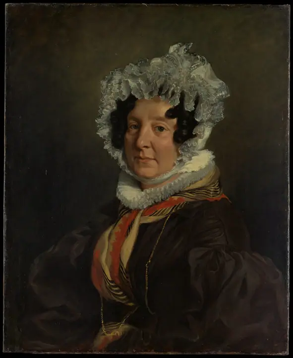 Madame Henri François Riesener (Félicité Longrois, 1786–1847), Eugène Delacroix