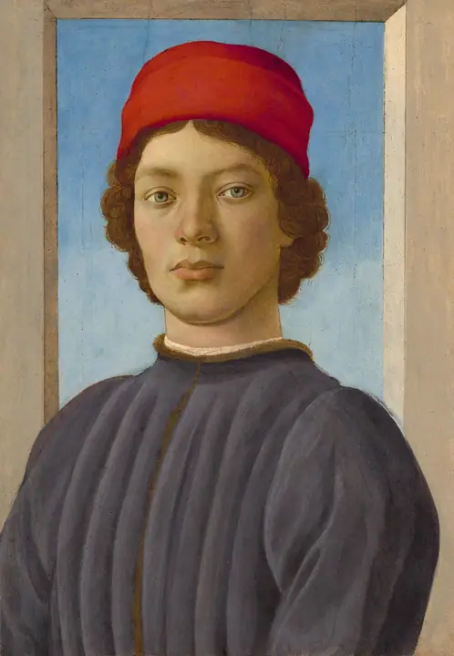 Retrato de un joven, Filippino Lippi