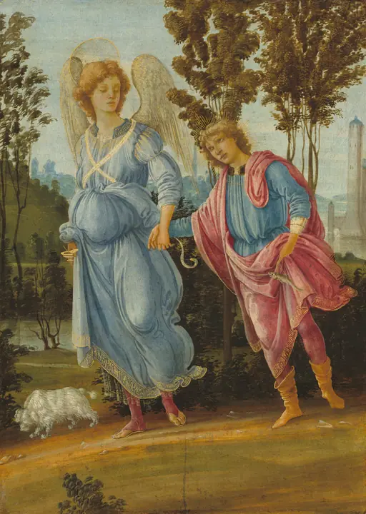 Tobías y el ángel, Filippino Lippi