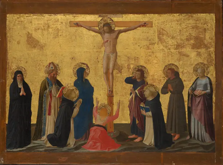 La Crucifixión, Fra Angelico