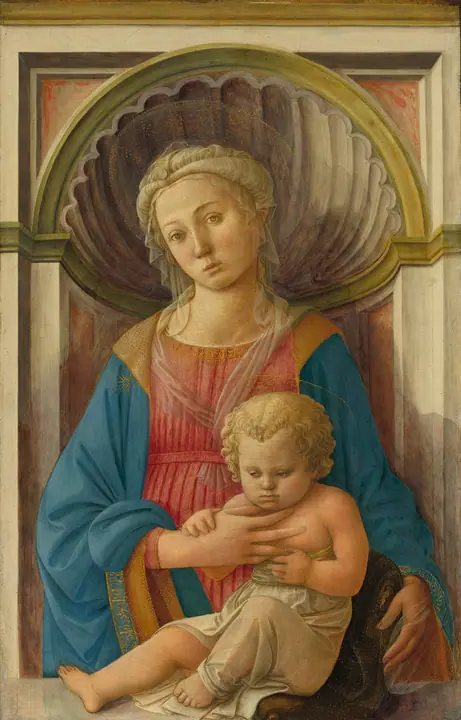 Virgen con el Niño, Fra Filippo Lippi