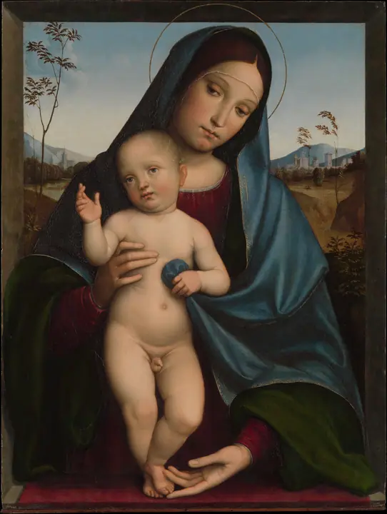 Virgen con el Niño, Francesco Francia