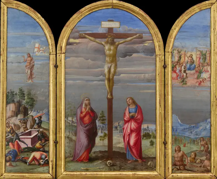 La Crucifixión, Francesco Granacci