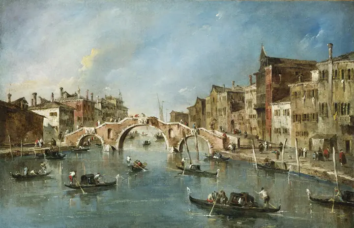 Canal de Cannaregio, Francesco Guardi
