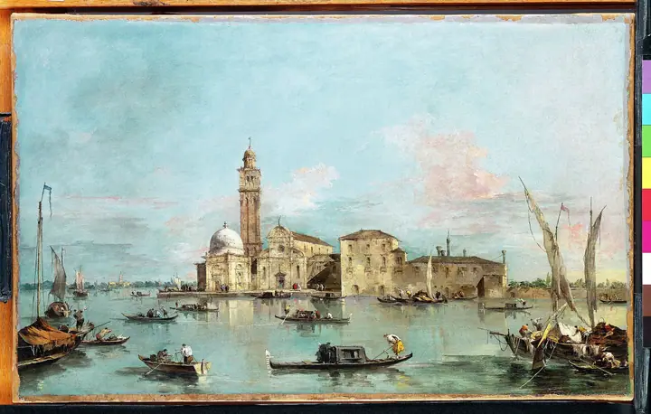 La isla de San Michele, Venecia, Francesco Guardi