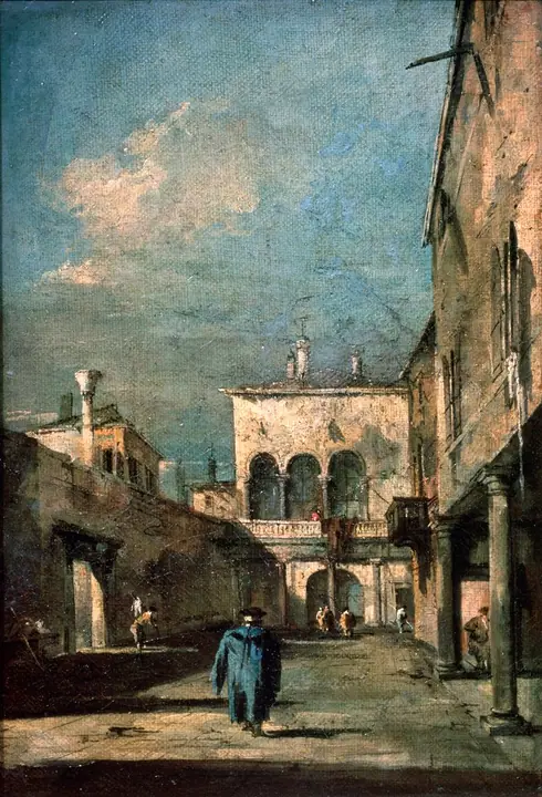 Paisaje veneciano, Francesco Guardi