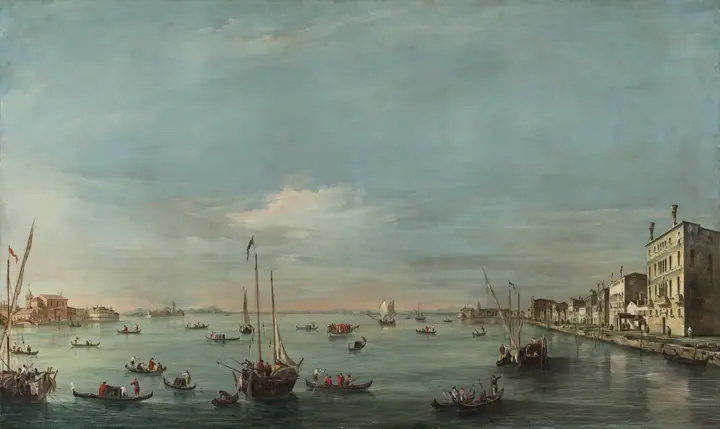 Vista de la Giudecca, Francesco Guardi