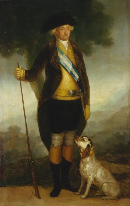 Carlos IV de España como cazador, Francisco de Goya