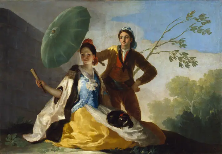 El quitasol, Francisco de Goya