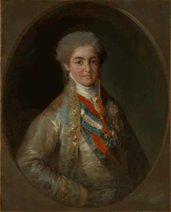 Fernando VII (1784–1833), cuando era Príncipe de Asturias, Francisco de Goya