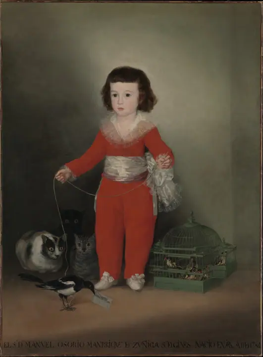 Manuel Osorio Manrique de Zúñiga, Francisco de Goya