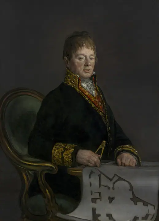 Retrato de don Juan Antonio Cuervo, Francisco de Goya
