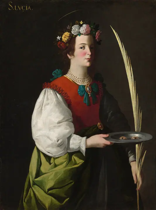 Santa Lucía, Francisco de Zurbarán