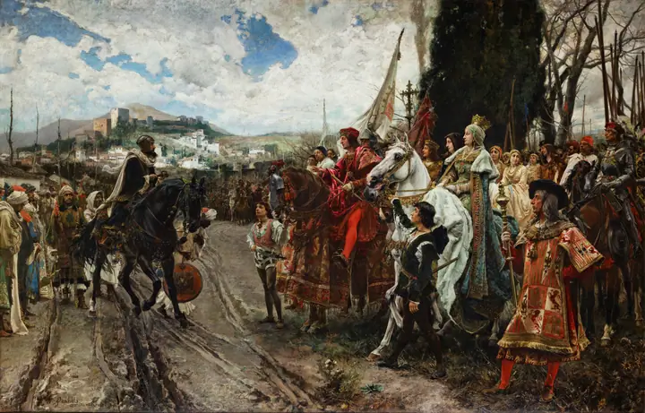 La rendición de Granada, Francisco Pradilla