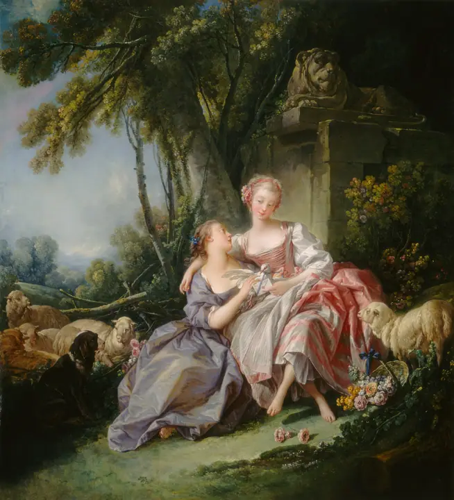 La carta de amor, François Boucher