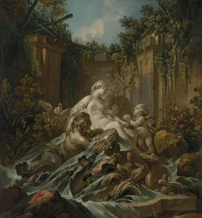 La fuente de Venus, François Boucher