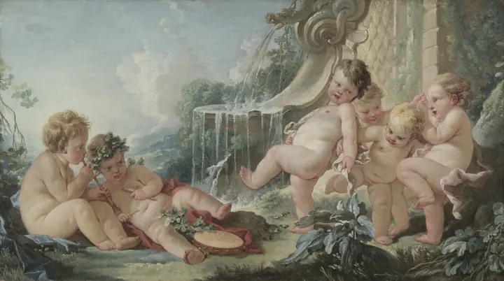 La música y la danza, François Boucher
