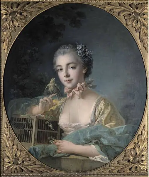 Retrato de niña (Marie-Émilie), François Boucher