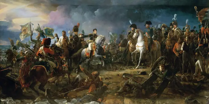 La batalla de Austerlitz, François Gérard