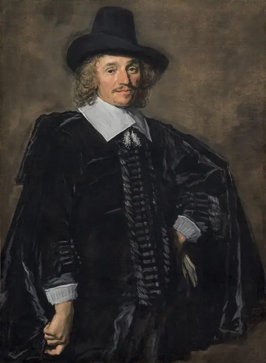 Retrato de un caballero, Frans Hals