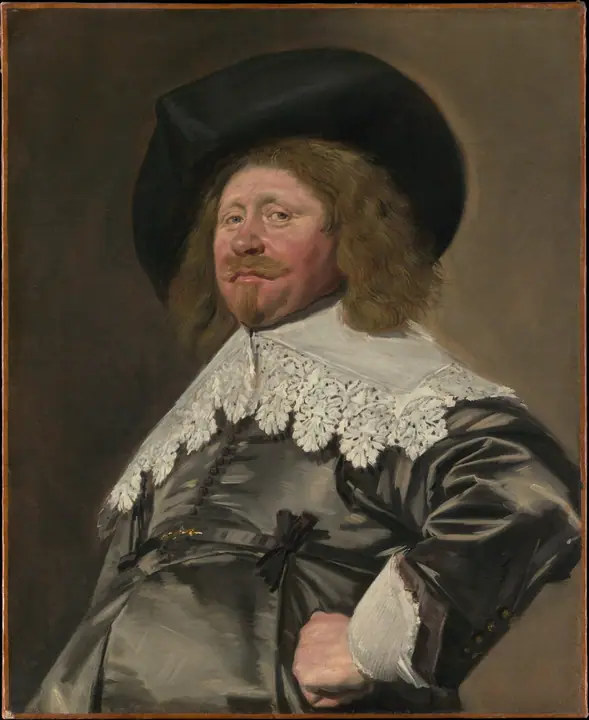 Retrato de un hombre, posiblemente Nicolaes Pietersz Duyst van Voorhout (nacido hacia 1600, fallecido en 1650), Frans Hals