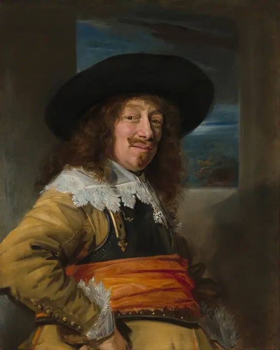 Retrato de un miembro de la Guardia Cívica de Haarlem, Frans Hals