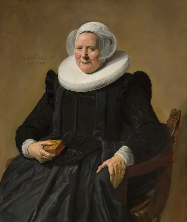 Retrato de una mujer de sesenta años, Frans Hals