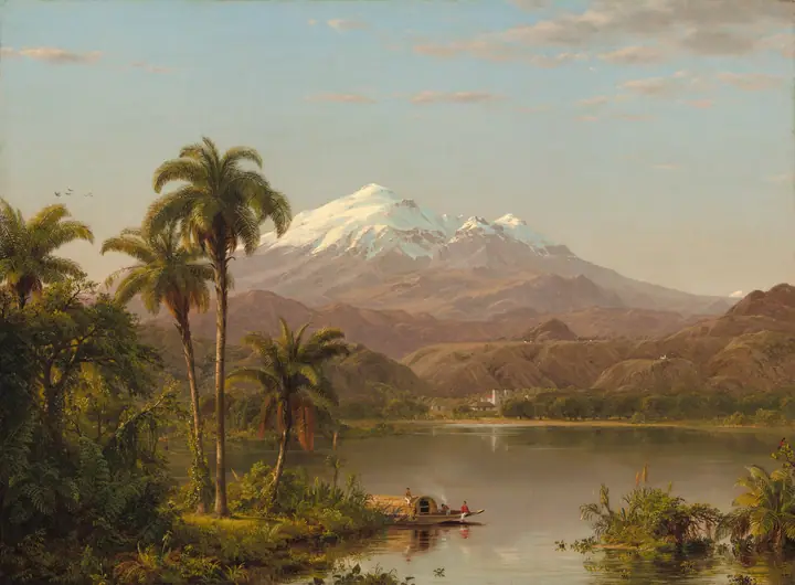 Palmeras de Tamaca, Frederic Edwin Church