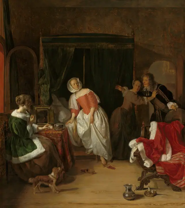 El intruso, Gabriel Metsu
