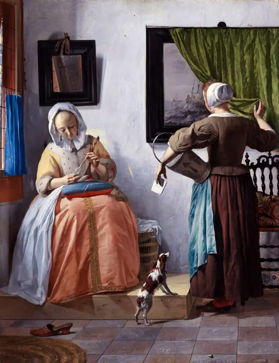 Mujer leyendo una carta, Gabriel Metsu