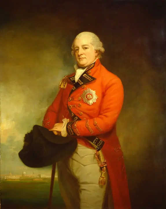 El general de división Sir Archibald Campbell, George Romney