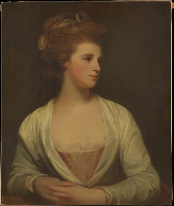 Retrato de una mujer, dicha ser Emily Bertie Pott (fallecida en 1782), George Romney