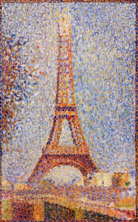La torre Eiffel, Georges Seurat