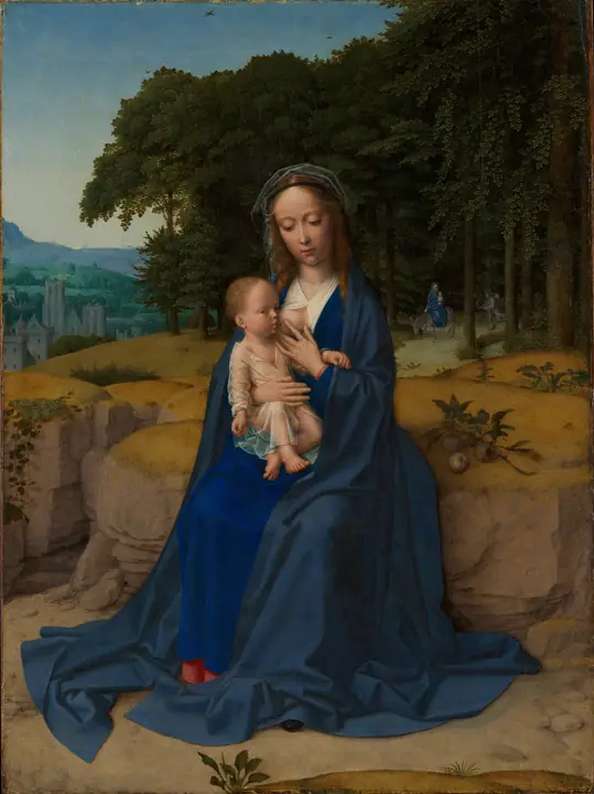 Descanso en la huida a Egipto, Gerard David