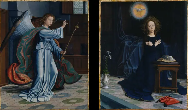 La Anunciación, Gerard David