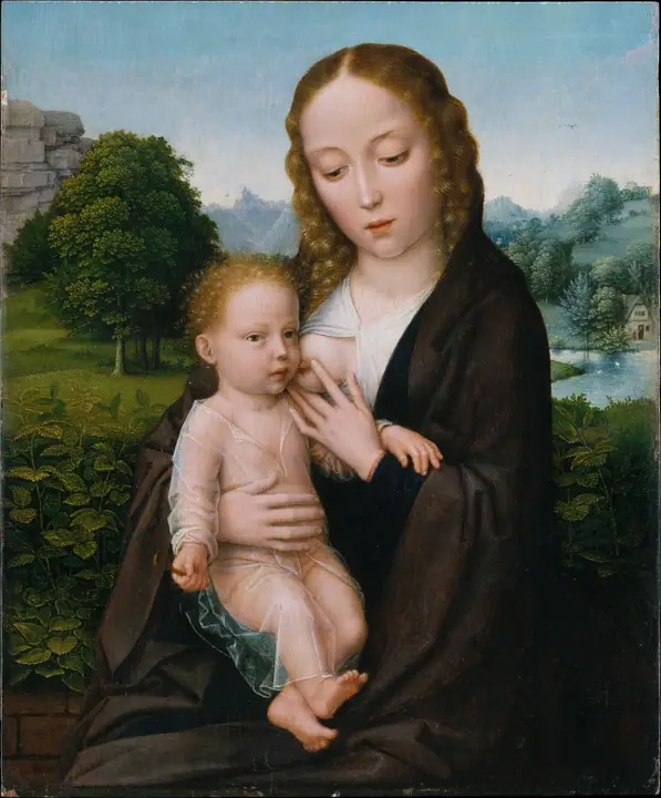 Virgen con el Niño, Gerard David