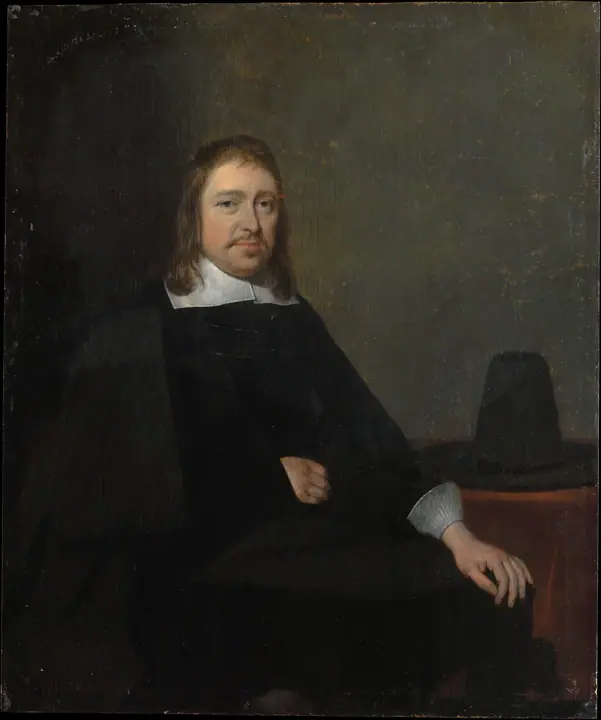 Retrato de un hombre sentado, Gerard ter Borch