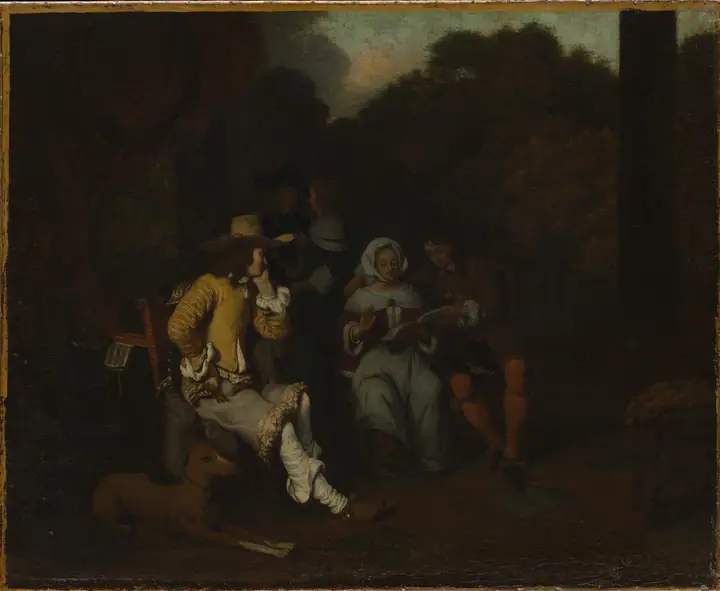 Una fiesta musical, Gerbrand van den Eeckhout
