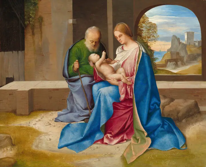 La Sagrada Familia, Giorgione