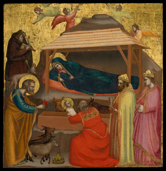 La Adoración de los Reyes Magos, Giotto di Bondone