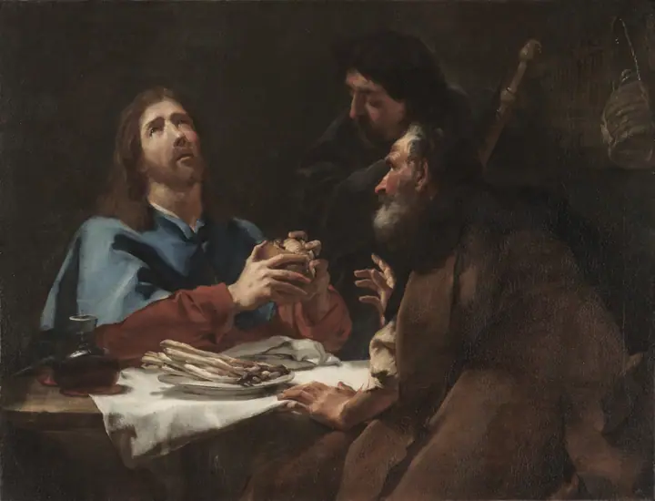 La cena en Emaús, Giovanni Battista Piazzetta