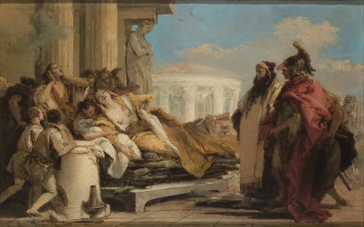 Muerte de Dido, Giovanni Battista Tiepolo